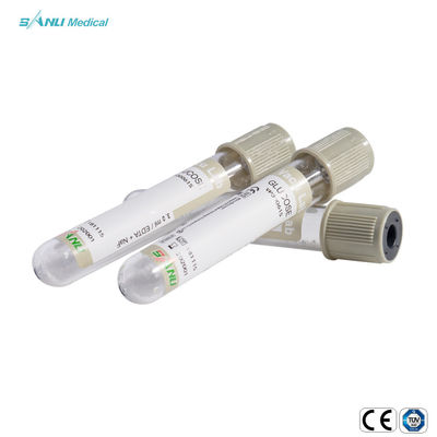 Metropolitana medica del glucosio degli apparecchi di Gray Vacuum Blood Collection Tube