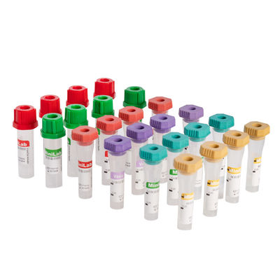 Micro provette di plastica degli ed della metropolitana della raccolta del sangue 10ml
