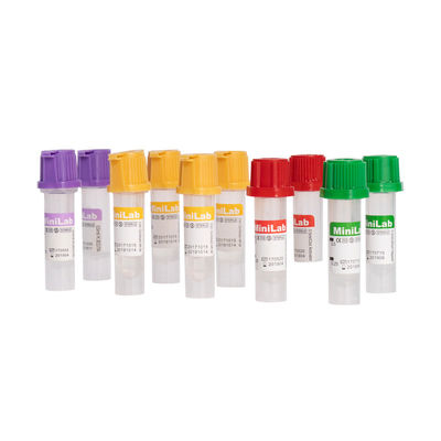Micro provette di plastica degli ed della metropolitana della raccolta del sangue 10ml