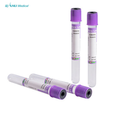 Tubo monouso per prelievo di sangue EDTA K3 da 3-5 ml Approvato CE
