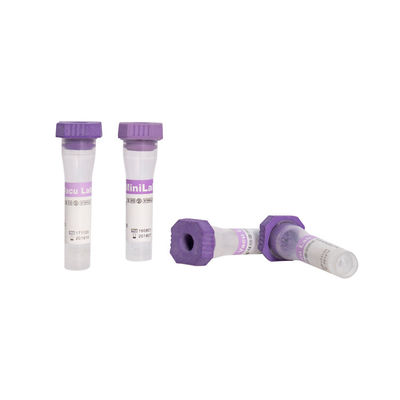 Provette per prelievo di sangue capillare CE COLORE lavanda monouso