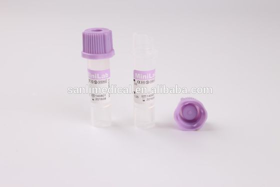 Tubi capillari 0.2ml monouso 0.25ml 0.5ml della raccolta del sangue di SANLI