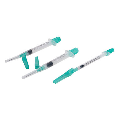 Chiusura 3ml 23G di sicurezza di sigillabilità delle siringhe di gas del sangue di SANLI forte