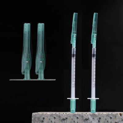 Chiusura 3ml 23G di sicurezza di sigillabilità delle siringhe di gas del sangue di SANLI forte