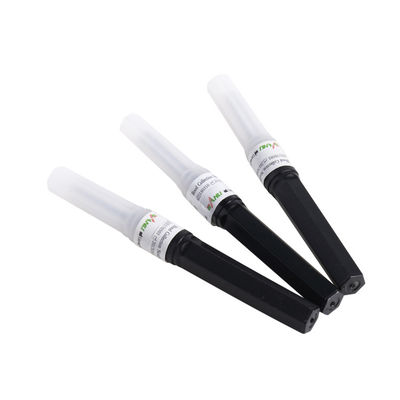 Colore nero a 1 pollici del multi del campione del sangue della raccolta calibro eliminabile dell'ago 22