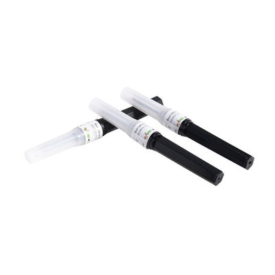 Colore nero a 1 pollici del multi del campione del sangue della raccolta calibro eliminabile dell'ago 22