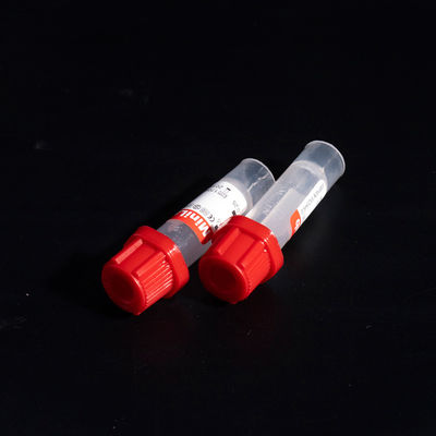 Vassoio capillare superiore giallo dei tubi 0.2ml 0.25ml 0.5ml 100pcs della raccolta del sangue