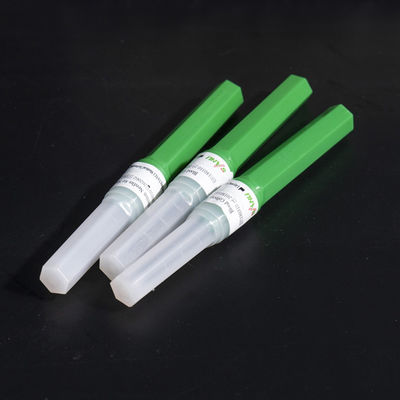 11/4» verdi di vuoto di ritorno di fiamma degli aghi della raccolta del sangue colorano 21G 0.8x31mm