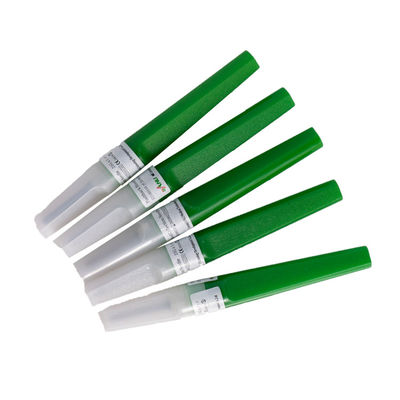 11/4» verdi di vuoto di ritorno di fiamma degli aghi della raccolta del sangue colorano 21G 0.8x31mm