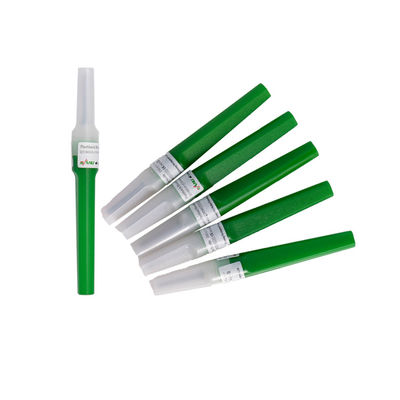 11/4» verdi di vuoto di ritorno di fiamma degli aghi della raccolta del sangue colorano 21G 0.8x31mm