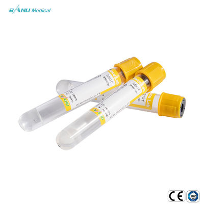 I tubi eliminabili della raccolta del sangue di vuoto dell'ANIMALE DOMESTICO si coagulano attivatore con il gel 16x100mm