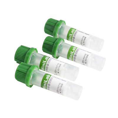 Tubi capillari di plastica sterili 0.5ml per la raccolta del sangue monouso
