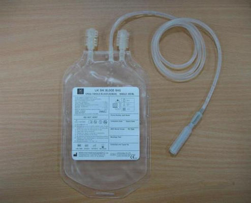 Singola trasparenza 250ml della pellicola piana della borsa del sangue di CPDA DPC