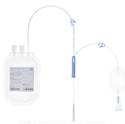 Singola trasparenza 250ml della pellicola piana della borsa del sangue di CPDA DPC