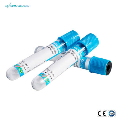 CE eliminabile 13x75mm di vuoto 10ml di coagulazione della metropolitana medica dell'analisi del sangue