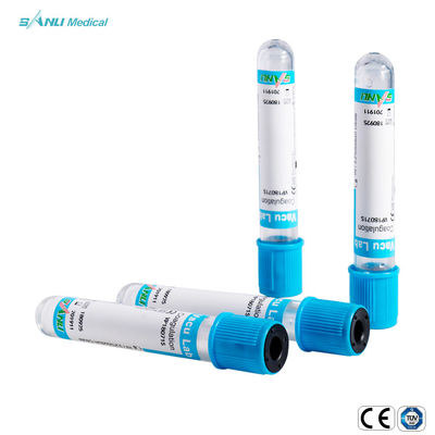 CE eliminabile 13x75mm di vuoto 10ml di coagulazione della metropolitana medica dell'analisi del sangue