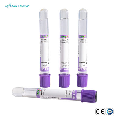 Materiale dell'ANIMALE DOMESTICO del tubo a vuoto 2ml 3ml degli ED ISO9001 per esame medico