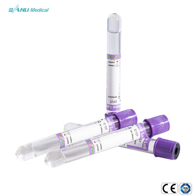 Materiale dell'ANIMALE DOMESTICO del tubo a vuoto 2ml 3ml degli ED ISO9001 per esame medico