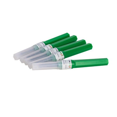 Multi colore verde a 1 pollici sterile eliminabile dell'ago 22G della raccolta del sangue del campione