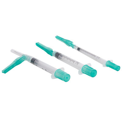 Siringa medica 3ml eliminabile 1ml della raccolta del sangue arterioso di sicurezza sterile